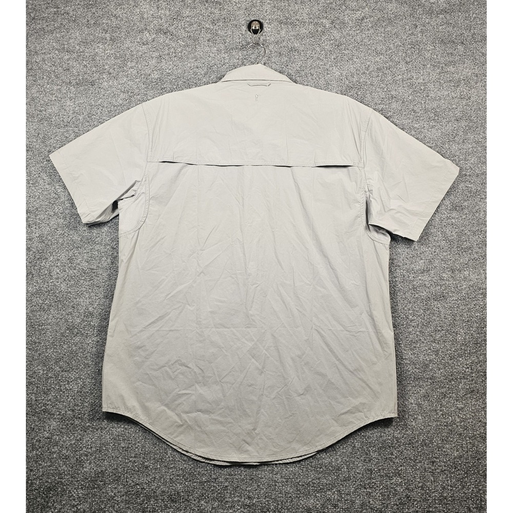 Ball And Buck The Active + Field Shirt Men's XL Extra Large Steel Gray Vented - Picture 6 of 9